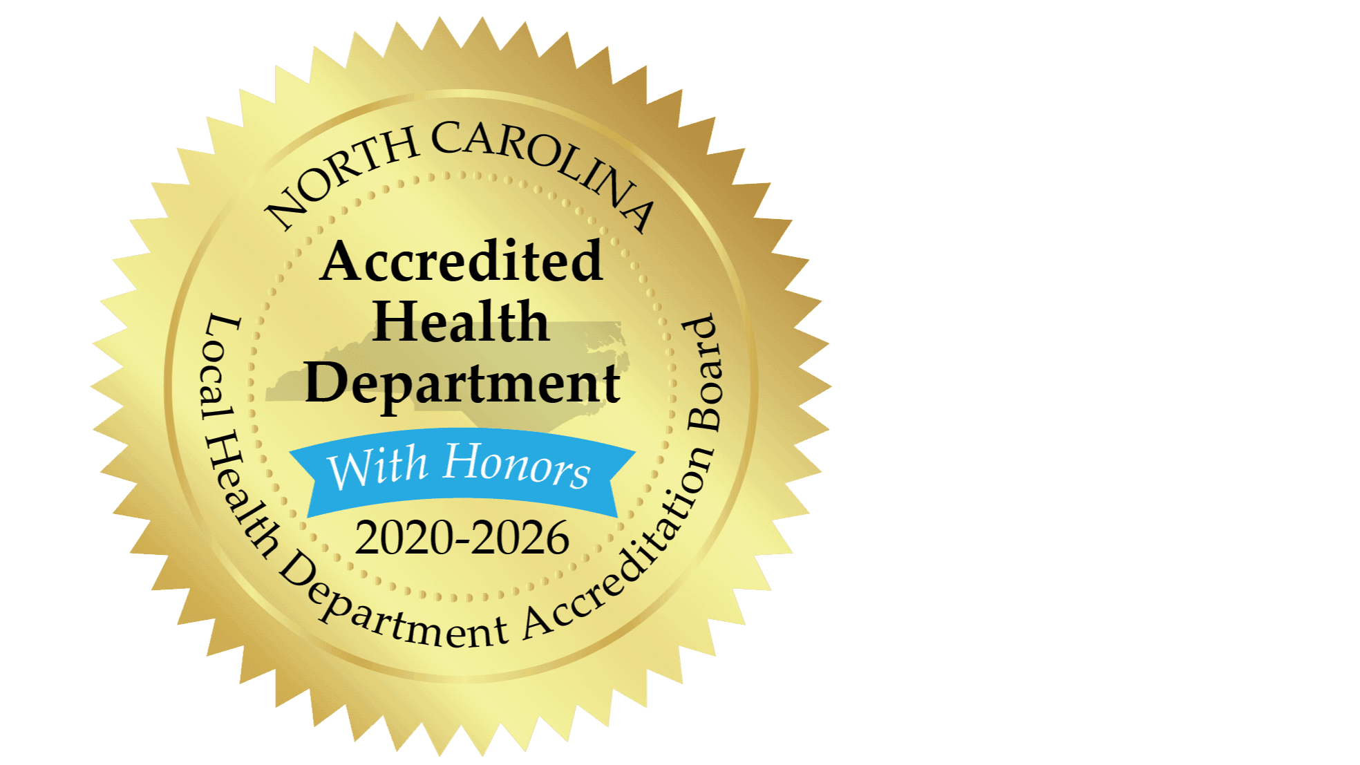 Accreditation Seal 2020-2026 with honors