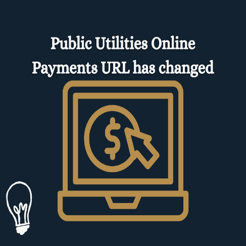 Website Public Utilities URL update