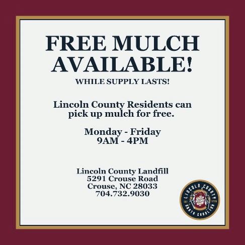 FREE MULCH AVAILABLE!