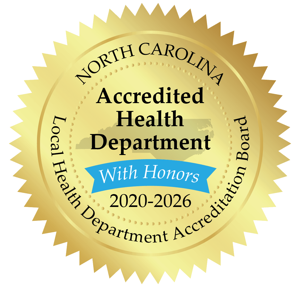 Accreditation Seal 2020-2026 with honors